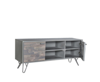 Ex-Display Grey Media Unit with Hairpin Legs