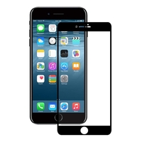 Eiger 3D GLASS Full Screen Tempered Glass Screen Protector for Apple iPhone 8/7 in Clear/Black
