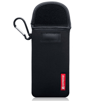 Shocksock Apple iPhone 11 Pro Max Neoprene Pouch Case with Carabiner - Black