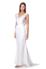 Electra Cowl Front Maxi Dress