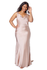 Mika Cowl Front Maxi Dress With Strappy Back Detail