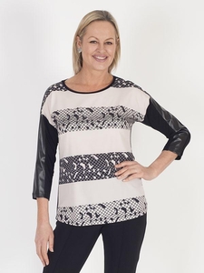 Betty Barclay Woven Front Top
