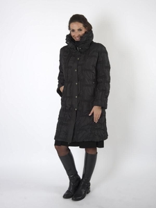 Black Quilted Bonfire Coat