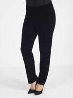 Black Velvet Pull On Stretch Trouser