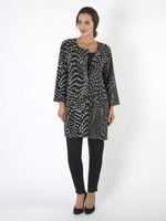 Black/White Lightweight Printed Jacket