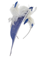 Blue & White Feathers Hatinator