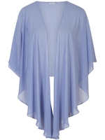Bluebell Chiffon Shawl