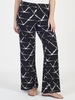 Conrad C Black Jersey Print Trouser