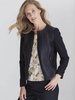 CONRAD C Black Quilted Panel Jacket