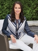Conrad C Jacquard Zip Aztec Jacket