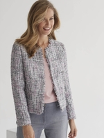CONRAD C Soft Sparkle Tweed Jacket