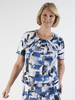 Frank Walder Georgette-front Top