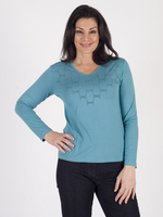 Frank Walder Soft Jersey Top