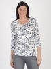 Gerry Weber Abstract Diamond Printed Jersey Top