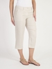 Gerry Weber Beige Linen Crop Trousers