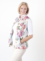 Gerry Weber Floral Quilted Gilet