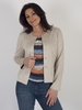 Gerry Weber Stone Mock Suede Jacket