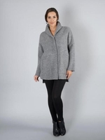 Grey Merino Wool Jacket