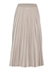 InWear Cream Pleated Skirt