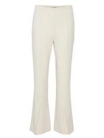 InWear Cream Trousers with CF Split Hem