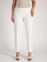 Ivory Stretch Cotton Trouser