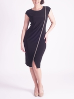 Joseph Ribkoff Black Jersey Dress