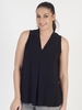 Joseph Ribkoff Black Sleeveless Jersey Top