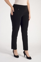 Joseph Ribkoff Black Smart Pull On Trouser