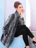 Joseph Ribkoff Faux Fur Reversible Coat