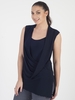 Joseph Ribkoff Navy Wrap Top