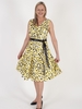 michaela louise lemon and black dress