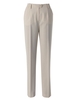 Michele Beige Slim Leg Classic Smart Trouser Regular