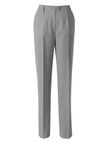 Michele Grey Slim Leg Classic Smart Trouser Regular