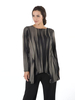 Mink Abstract Stripe Jersey Tunic