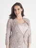 Mink Cornelli Emb Lace Jacket