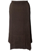 Mink Double Pleat Skirt