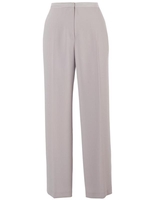Mink Top stitched Waist Satin Back Trouser