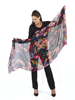 Multicoloured Flower Print Scarf