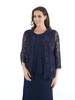 Navy Lace Jacket