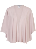 Pale Pink Chiffon Shawl