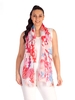 Pink Sea Life/Coral Themed Scarf