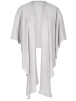 Silver Grey Chiffon Shawl
