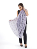 Soft Lilac Dragonfly Printed Scarf