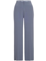 Steel Satin Back Crepe Trouser