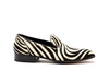 Casanova - Zebra Pattern Leather Men Slip On