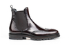 Luciano - Coffee Polished Leather Men Chelsea Boot