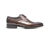 Tiberio - Coffee Calf Crust Leather Men Derby Punch