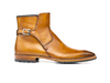 Tito - Tan Calf Crust Leather Men Buckle Boot