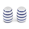 Blue Stripe Salt & Pepper set