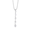 Drop Pendant 5 Clear Stones